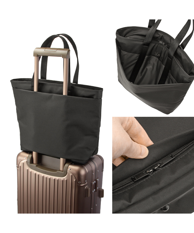 PORTER ビジネスバッグ 美品　ショルダーストラップ付き PORTER ブラックビジネスバッグ ショルダーストラップ付き