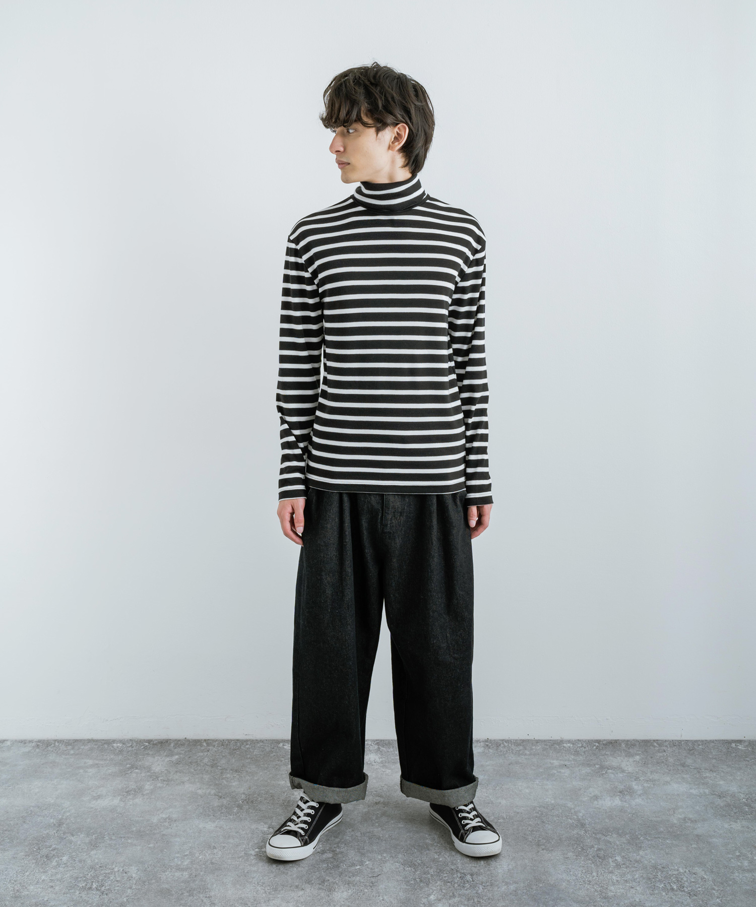 ロッキーモンロー Rocky Monroe タートルネック メンズ
