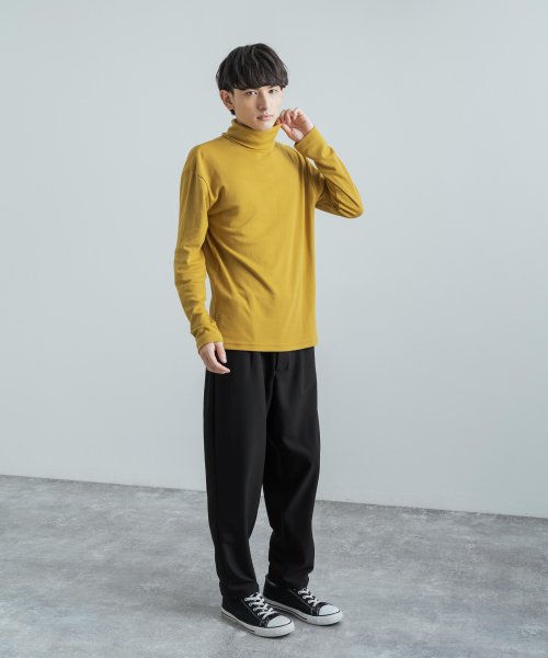 クーポン タートルネックtシャツ メンズ レディース ハイネック ロンt スムース 長袖 綿 コットン カジュアル 無地 シンプル 重ね着 レイヤード モックネック リラ ロッキーモンロー Rocky Monroe D Fashion クーポン タートルネックtシャツ メンズ レディース ハイネック ロンt スムース 長袖 綿 コットン カジュアル 無地 シンプル 重ね着 レイヤード モックネック リラ ロッキーモンロー Rocky Monroe D Fashion