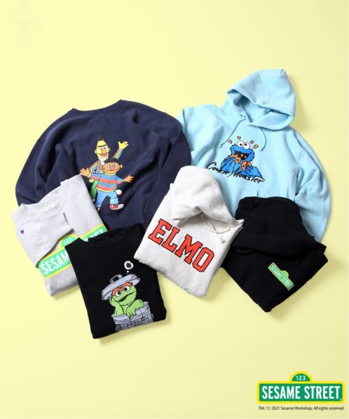 【CHAMPION×セサミストリート】RW パーカーTITLE