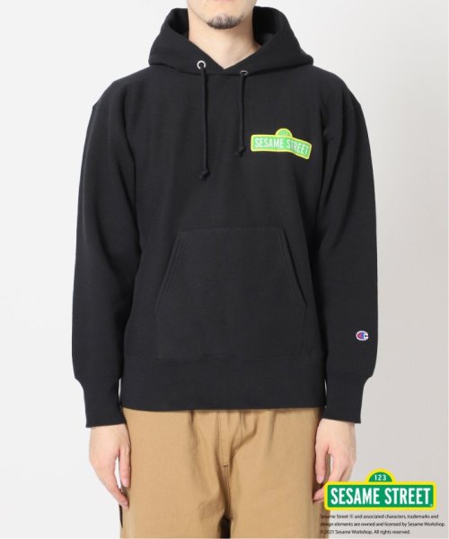 【CHAMPION×セサミストリート】RW パーカーTITLE