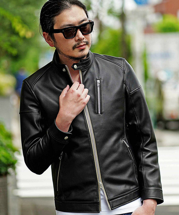 セール 50%OFF】レザーシングルライダース(504271787) | ラトル セール 50%OFF】レザーシングルライダース(504271787) | ラトル