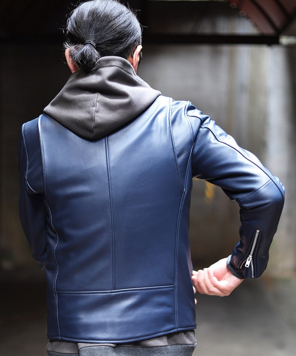 セール 50%OFF】ダブルレザーライダースジャケット(504271789