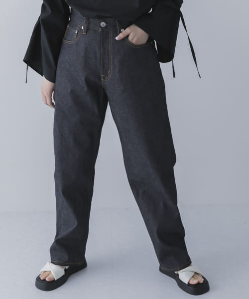 セール 70%OFF】『ユニセックス』スーピマ DENIM パンツワイド セール 70%OFF】『ユニセックス』スーピマ DENIM パンツワイド