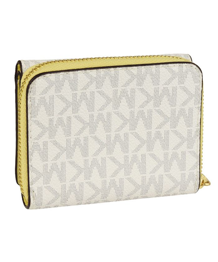 MICHAEL KORS マイケルコース MK ロゴ ホック付長財布 かぶせ蓋