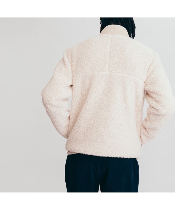 クーポン】【セール 30%OFF】ボアフリース スタンド ジップジャケット