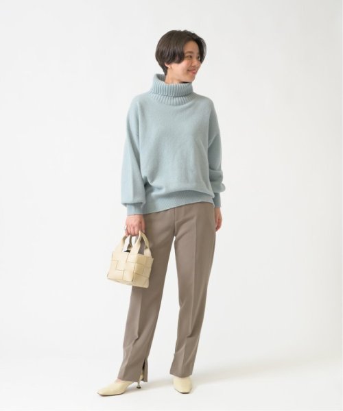 TAEKO HIGASHIHARA×GRISE 5.5レザーギャザーパンプス◆