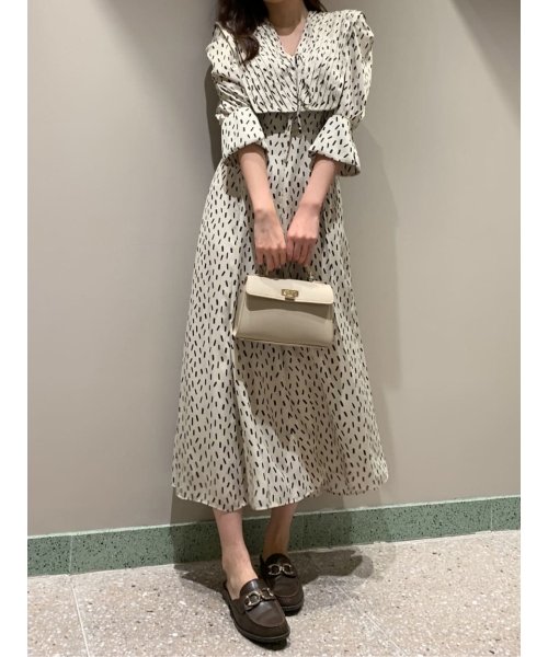 ビッグカラークラシカルワンピース スナイデル Snidel D Fashion