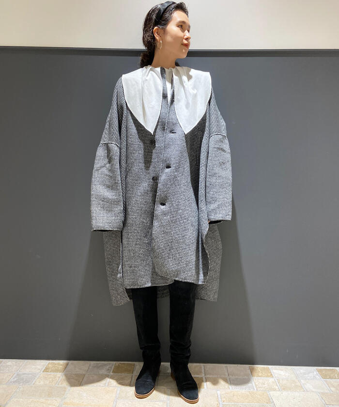 near.nippon ブラウス❣️ セール】【near.nippon/ニアーニッポン】ビッグカラーブラウス