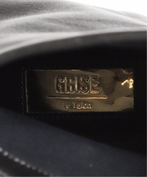 GRISE レザーポインテッドソフトショートブーツ◆