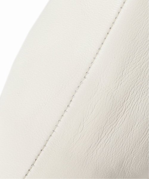 GRISE レザーポインテッドソフトショートブーツ◆