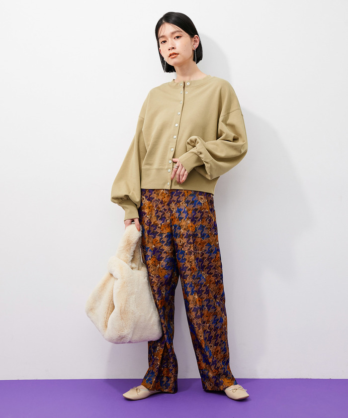超特価セール開催！！ アウトレット店舗・WEB限定】2WAY裏毛カーディガン(504271676 トップス