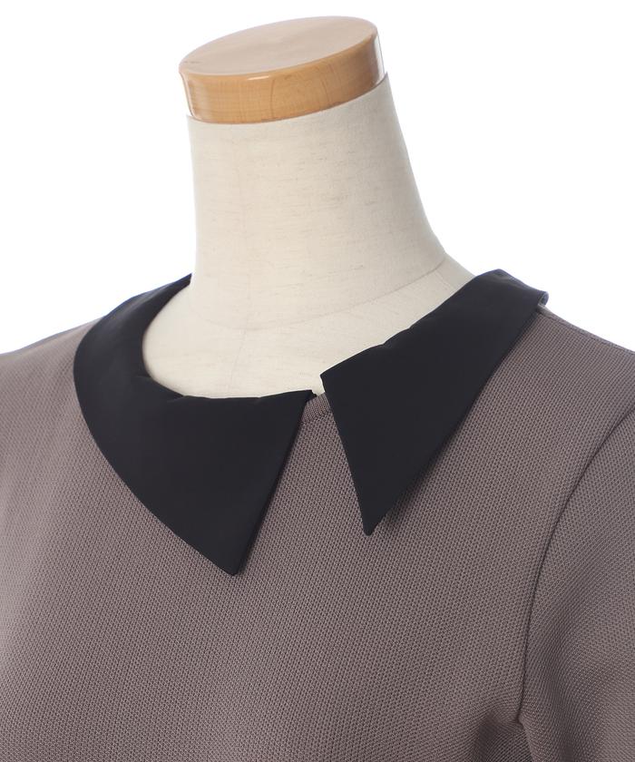 大きいサイズ》今どきレディニットワンピース《M Maglie le 大きいサイズ》今どきレディニットワンピース《M Maglie le