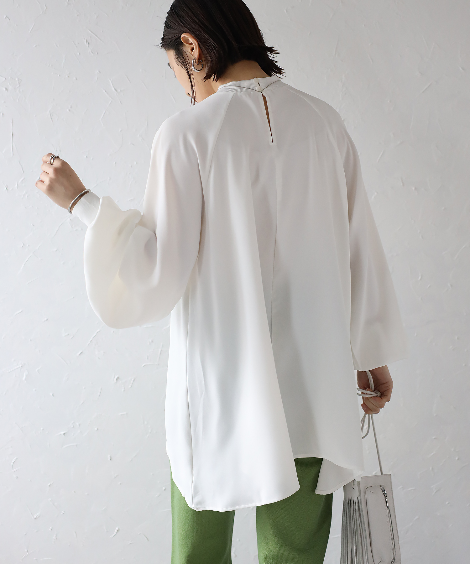 Jours-plus ジュールズプラス　守護神プルオーバー 2021F/W 162427 カシミヤ 12G 透かし編みプルオーバー – ＋2