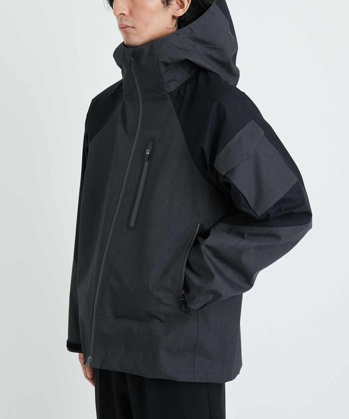 3レイヤー 裏フリース ノーカラーコートADAM ET ROPE' HOMME 3レイヤー 裏フリース ノーカラーコートADAM ET ROPE´ HOMME