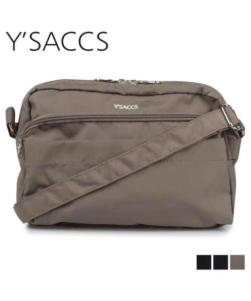 イザック Y Saccs ショルダーバッグ バッグ レディース 撥水 抗菌 Mini Shoulder Bag S ブラック ネイビー グレージュ 黒 Y02 Y Saccs Y Saccs D Fashion