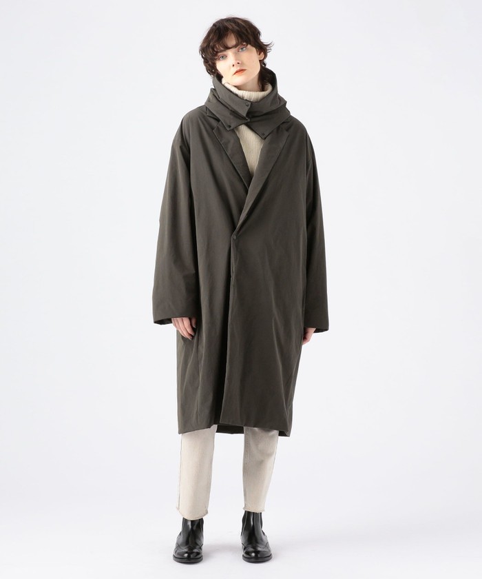 セール 50%OFF】【別注】ATON×TOMORROWLAND ロングコート セール 50%OFF】【別注】ATON×TOMORROWLAND ロングコート