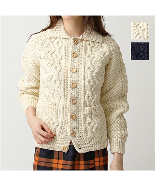 セール 39%OFF】【INVERALLAN(インバーアラン)】3A 長袖 ニット