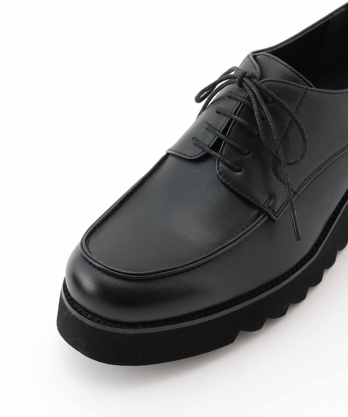 OXFORD プラットフォーム シューズ 1461 3ホールシューズ（Made in England）(UK5 OXBLOOD): Dr