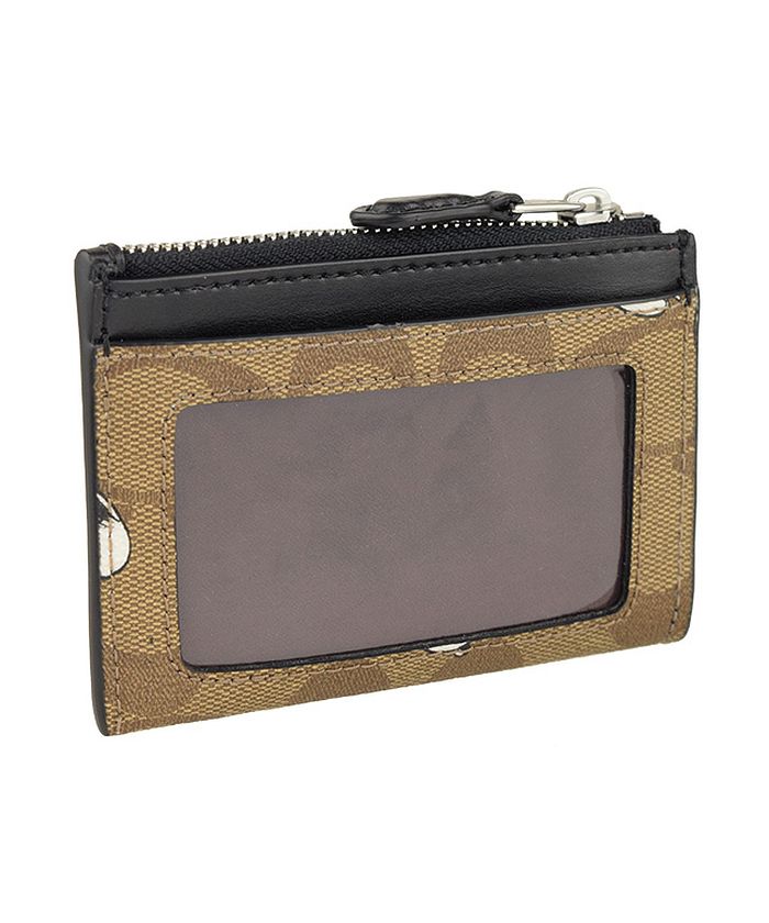 COACH☆新作 スヌピー コラボ Mini Skinny Id Case パスケース COACH X PEANUTS】ミニ スキニー ID ケース・シグネチャー