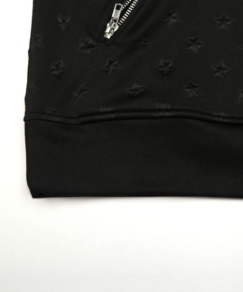 Elegante♡ブルゾン 黒 S PRADA＊コットンベルベットジップアップブルゾンジャケット