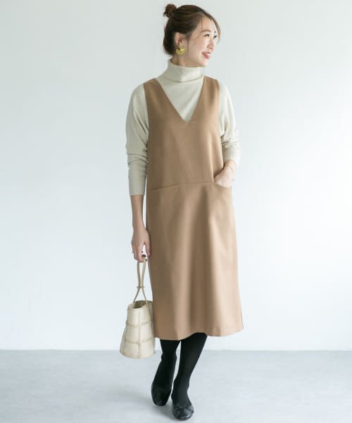 予約 一部web限定カラー ウルトラサーモジャンパーワンピース Urban Research Rosso Urban Research Rosso D Fashion