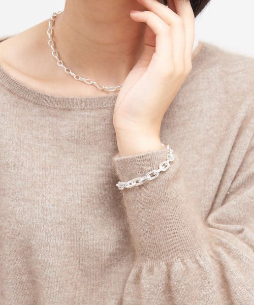 【Lemme./レム】thin chain bracelet シルバー