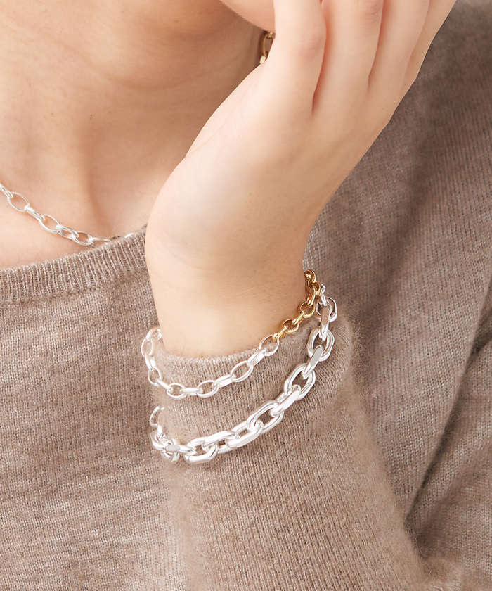 Lemme./レム】thin chain bracelet シルバー | epiplo-triantafyllou.gr