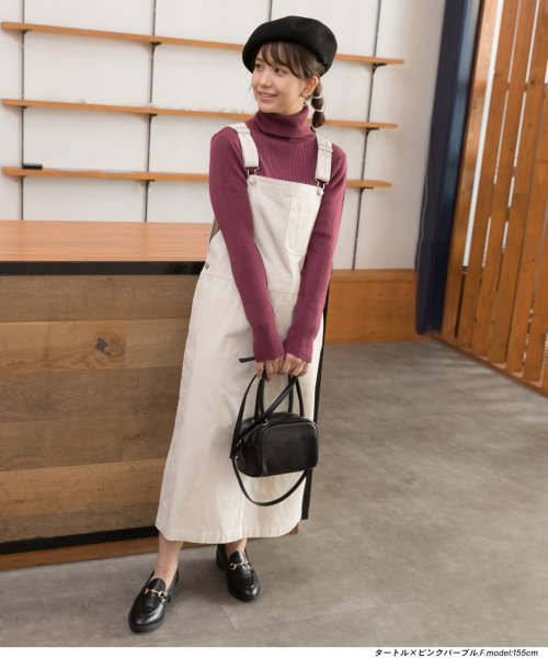 セール】Vネックタートルネックリブニットトップス(503313620) | アドティエ(ad thie) - d fashion