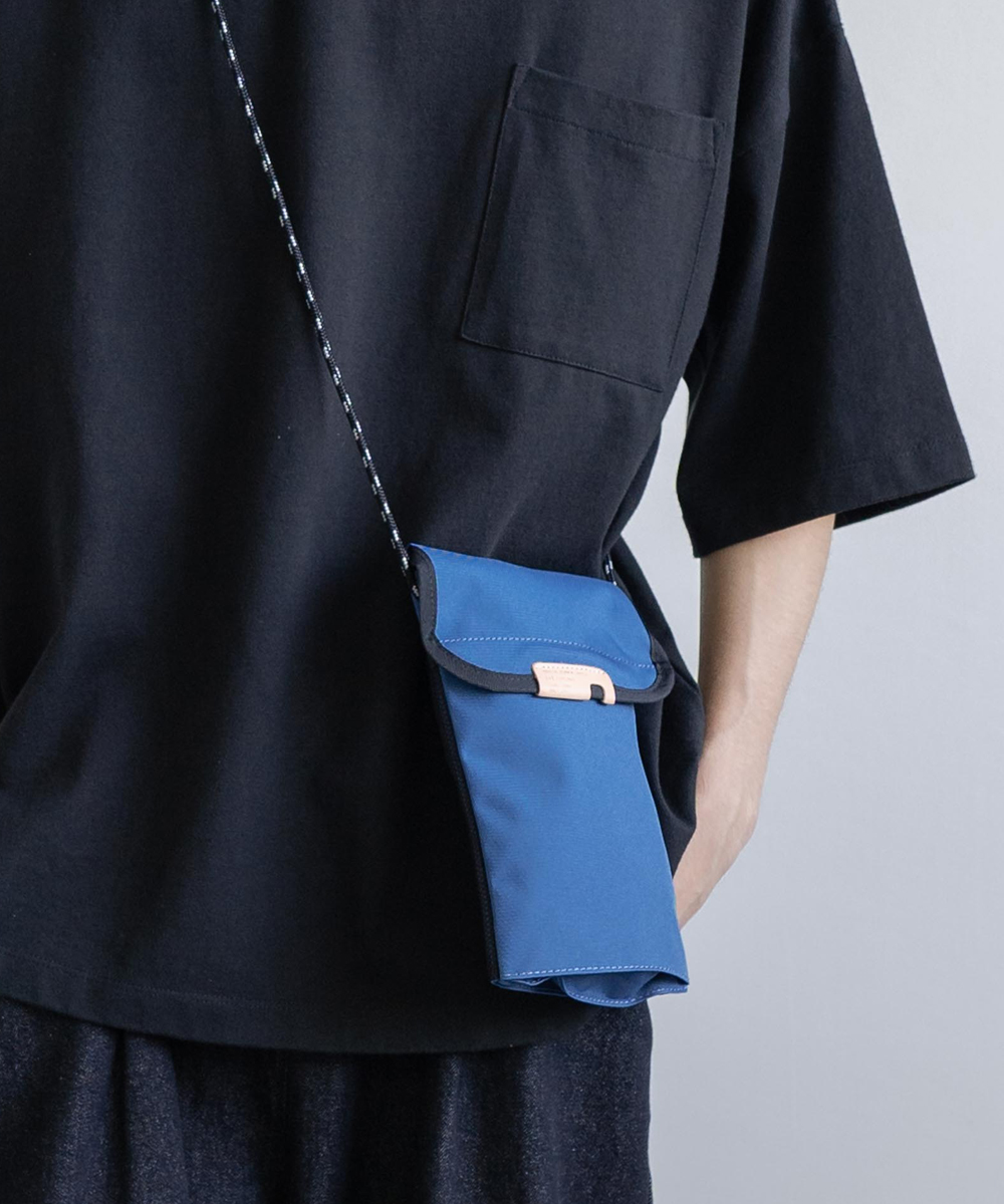 サコッシュ 日本製 本革 メンズ 鞄 コーデュラ ショルダーバッグ 斜 