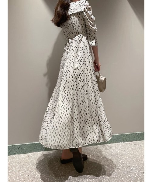 ビッグカラークラシカルワンピース スナイデル Snidel D Fashion