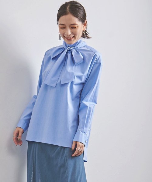 UNITED ARROWS＞C リボン ボウタイ ブラウス W(504275995 