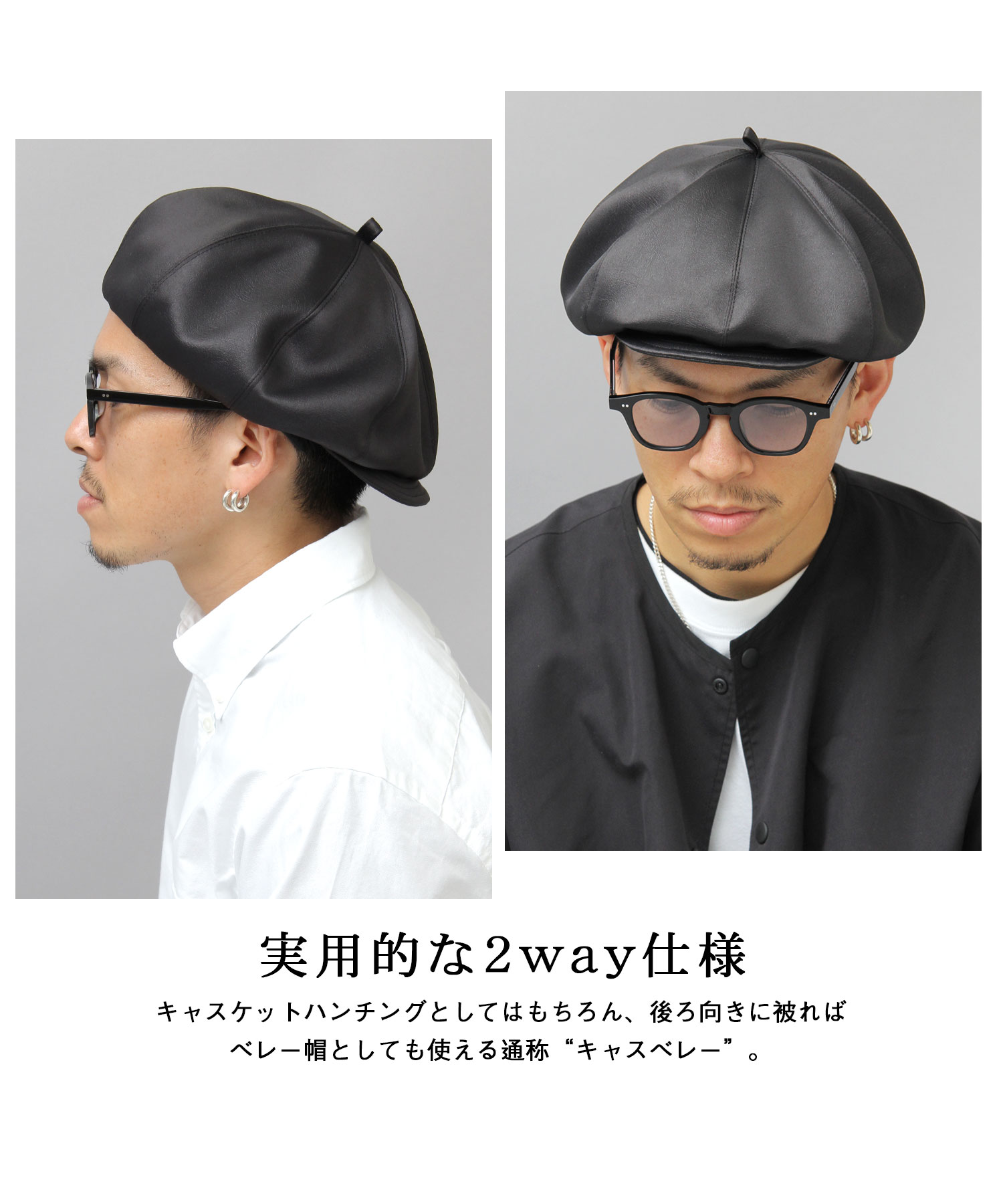 DOLCE&GABBANA 2WAY ハンチング キャスケット 帽子58㎝ 茶色 DOLCE&GABBANA 2WAY ハンチング キャスケット 帽子58㎝ 茶色
