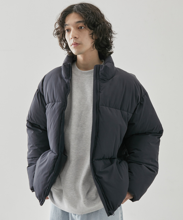 セール】Stretch Loose Fiber Down Jacket / ストレッチルーズ