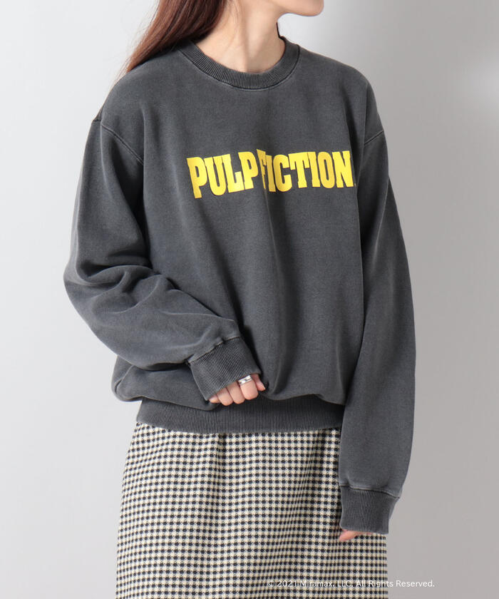 GOOD ROCK SPEED x atmos PULP FICTION Sweatshirt GRAY
