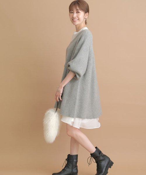 シアーワンピース ニットミニワンピースセット アプワイザー リッシェ Apuweiser Riche D Fashion シアーワンピース ニットミニワンピースセット アプワイザー リッシェ Apuweiser Riche D Fashion