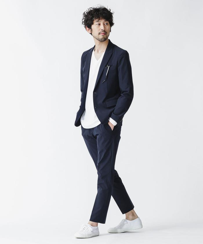 楽天 送料無料にならない セール】ダメリーノ ストレッチセットアップ 4WAY SOLOTEX スーツ