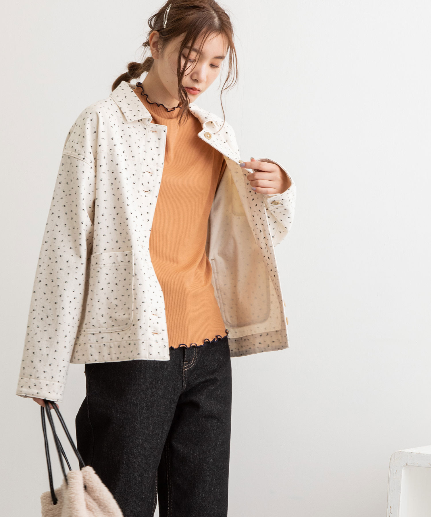 セール】並びボタンカバーオール(504301380) | プードゥドゥ(POU DOU