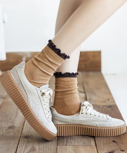 Bifrost レディース靴下 シンプル ロングルーソックス韓国ファッション ビフレスト Bifrost D Fashion Bifrost レディース靴下 シンプル ロングルーソックス韓国ファッション ビフレスト Bifrost D Fashion