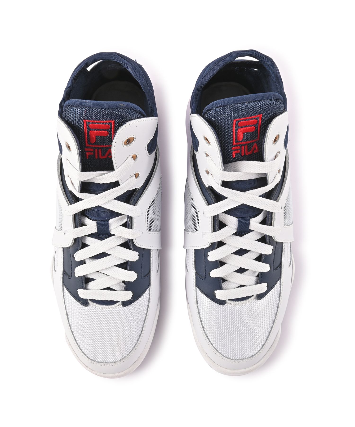 セール】フィラ FILA ケージ MID ホワイト / Fー レッド