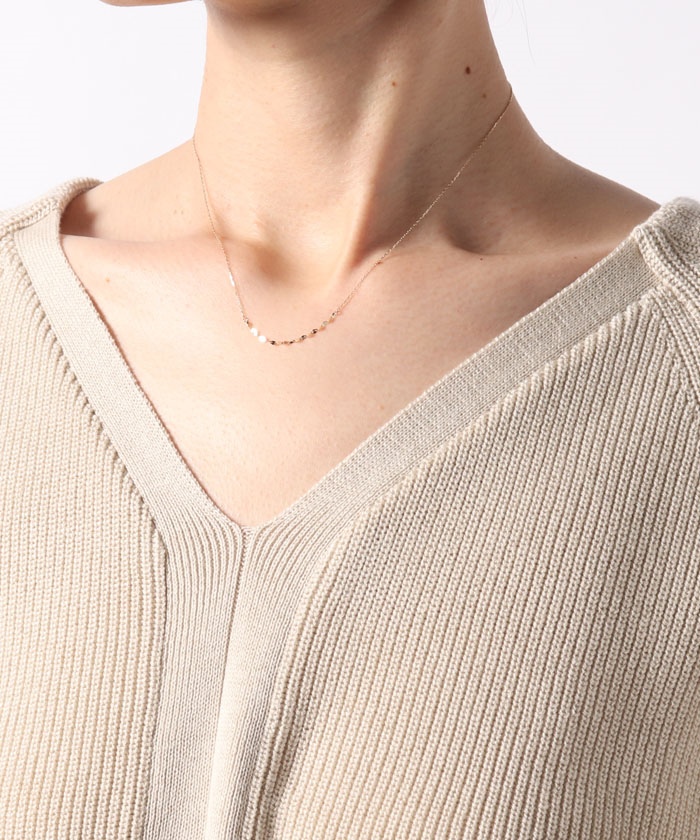 les bon bon / ルボンボン】drop victoria necklace yellow gold