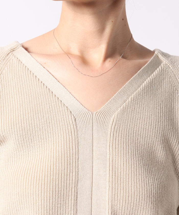 【les bon bon】sophie necklace white gold sophie crossing necklace – les bon bon Online store