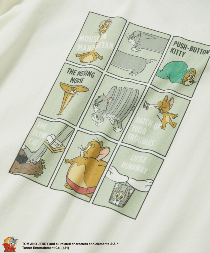トムとジェリー Discus Vis トリプルコラボロングtシャツ 71 Off ビス Vis