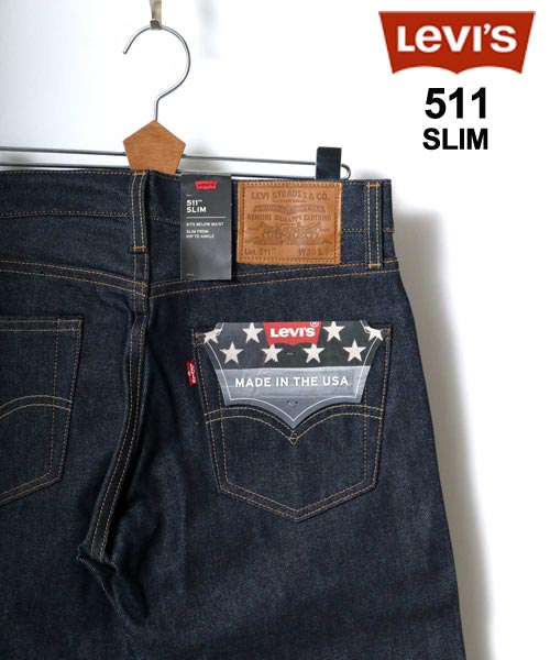 セール40%OFF】☆【Levi's/リーバイス】 USA511リジッド スリム ...