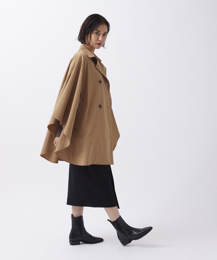 LAUTREAMONT 】 ☆未使用☆ ケープ トレンチコート-