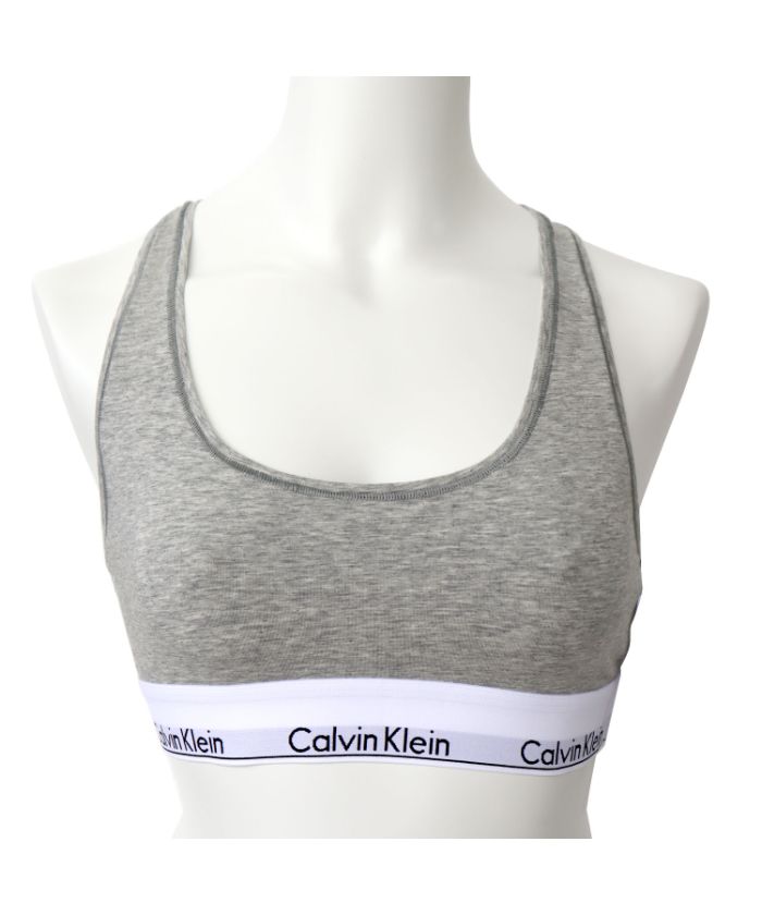 カルバンクラインモダンコットンブラ レディース グレー CALVIN KLEIN ...