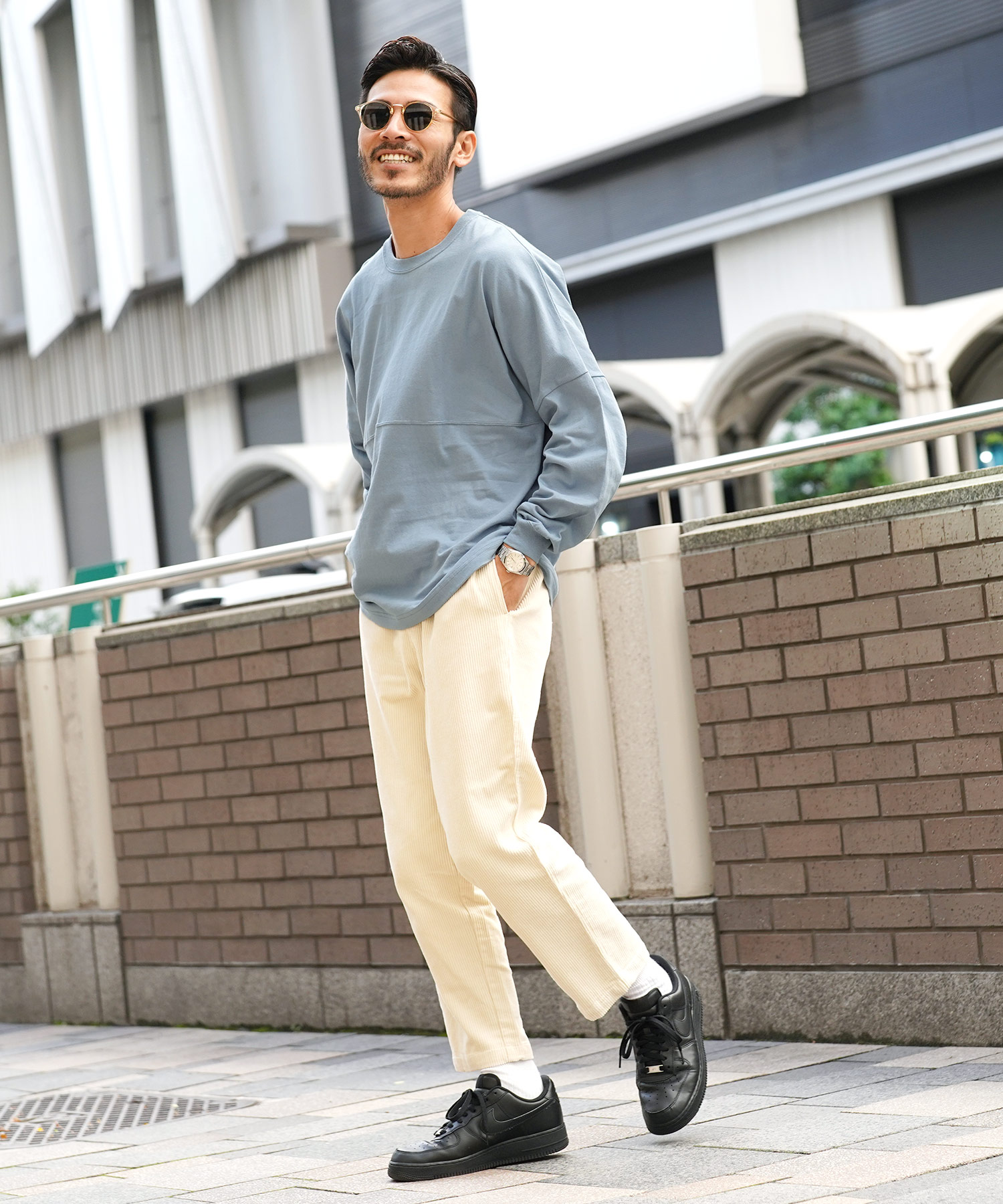 ジギーズショップ JIGGYS SHOP ドロップショルダー無地BIGロンT ジギーズショップ JIGGYS SHOP ドロップショルダー無地BIGロンT