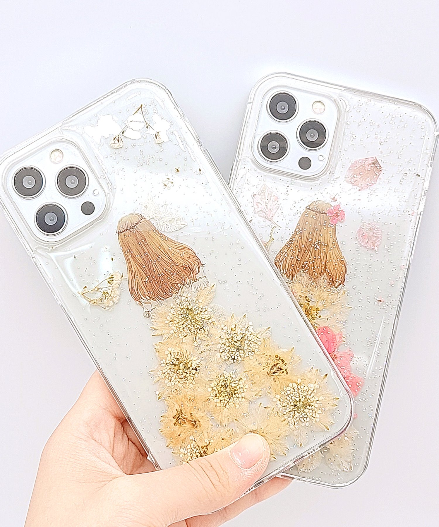 セール】レースレディース Lace Ladies iPhoneケース 押し花