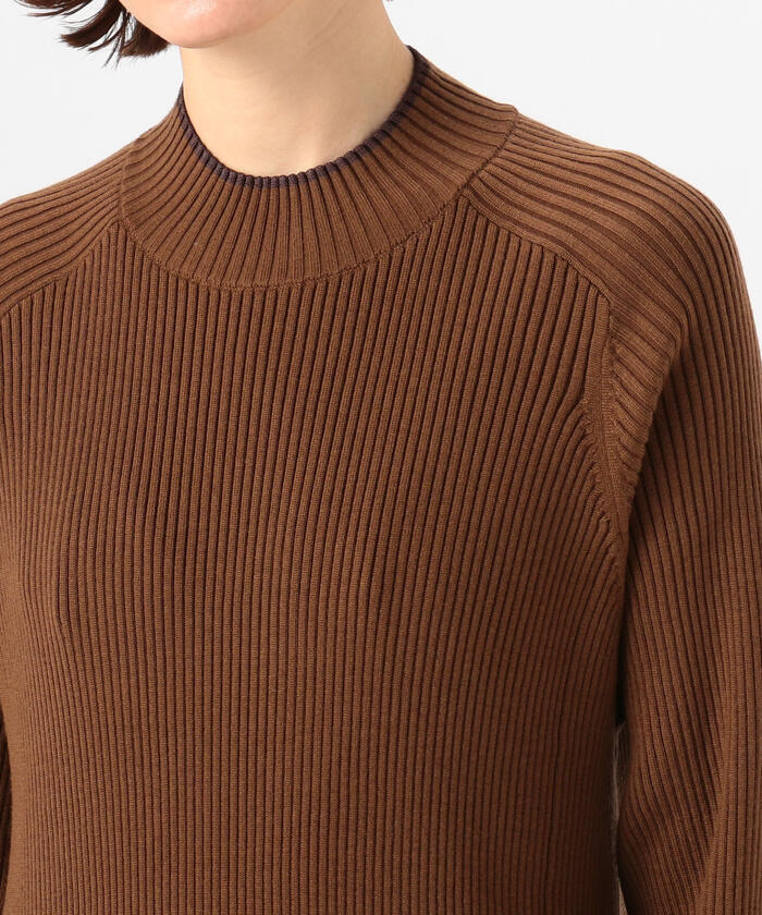 セール 40%OFF】ウーステッドウールリブ フレアワンピース
