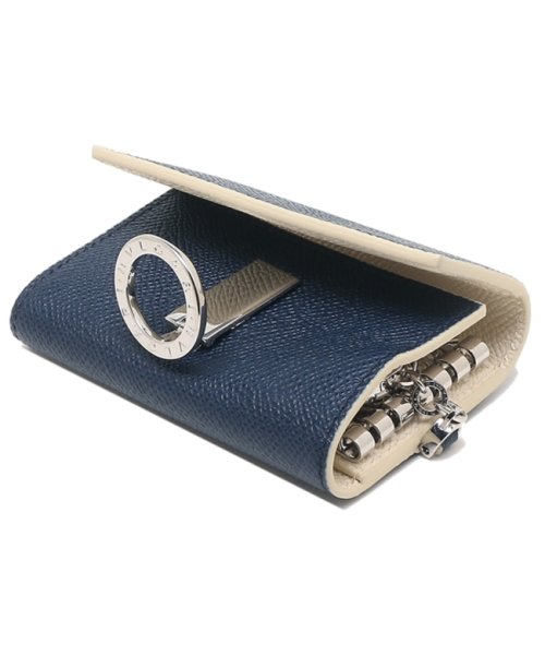 ブルガリ キーケース ブルガリクリップ ネイビー レディース メンズ Bvlgari ブルガリ Bvlgari D Fashion